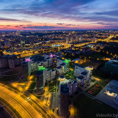 съемка с квадрокоптера минск